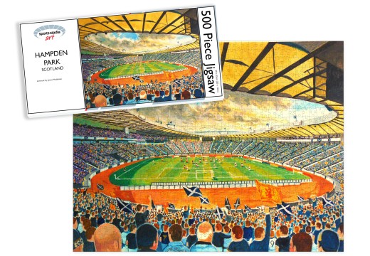 Hampden Park Stadium Fine Art Jigsaw Puzzle - Scotland Hampden Park Stadium Fine Art Jigsaw Puzzle - Scotland